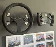 Uchwyt na ścianę do kierownicy Fanantec CSL DD QR 1 druk 3D Simracing