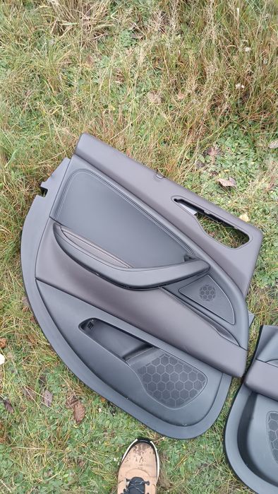 Boczki Citroen c5 X7 III Tourer Kombi komplet criollo skóra brązowa