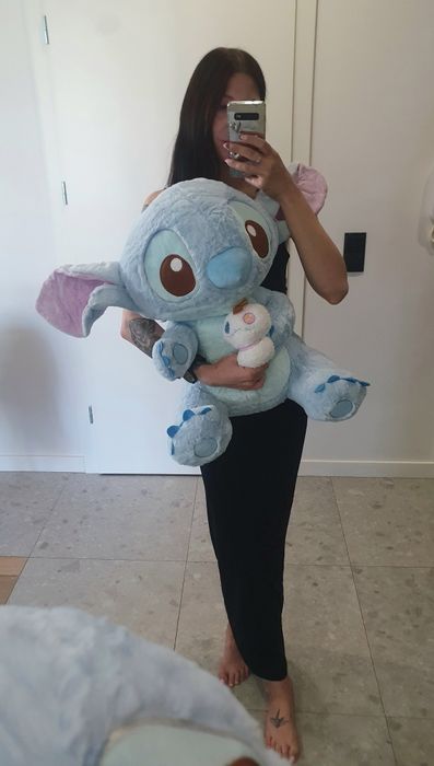 Nowy ogromny pluszak maskotka Stitch Disney Scrump XXL prezent misiek