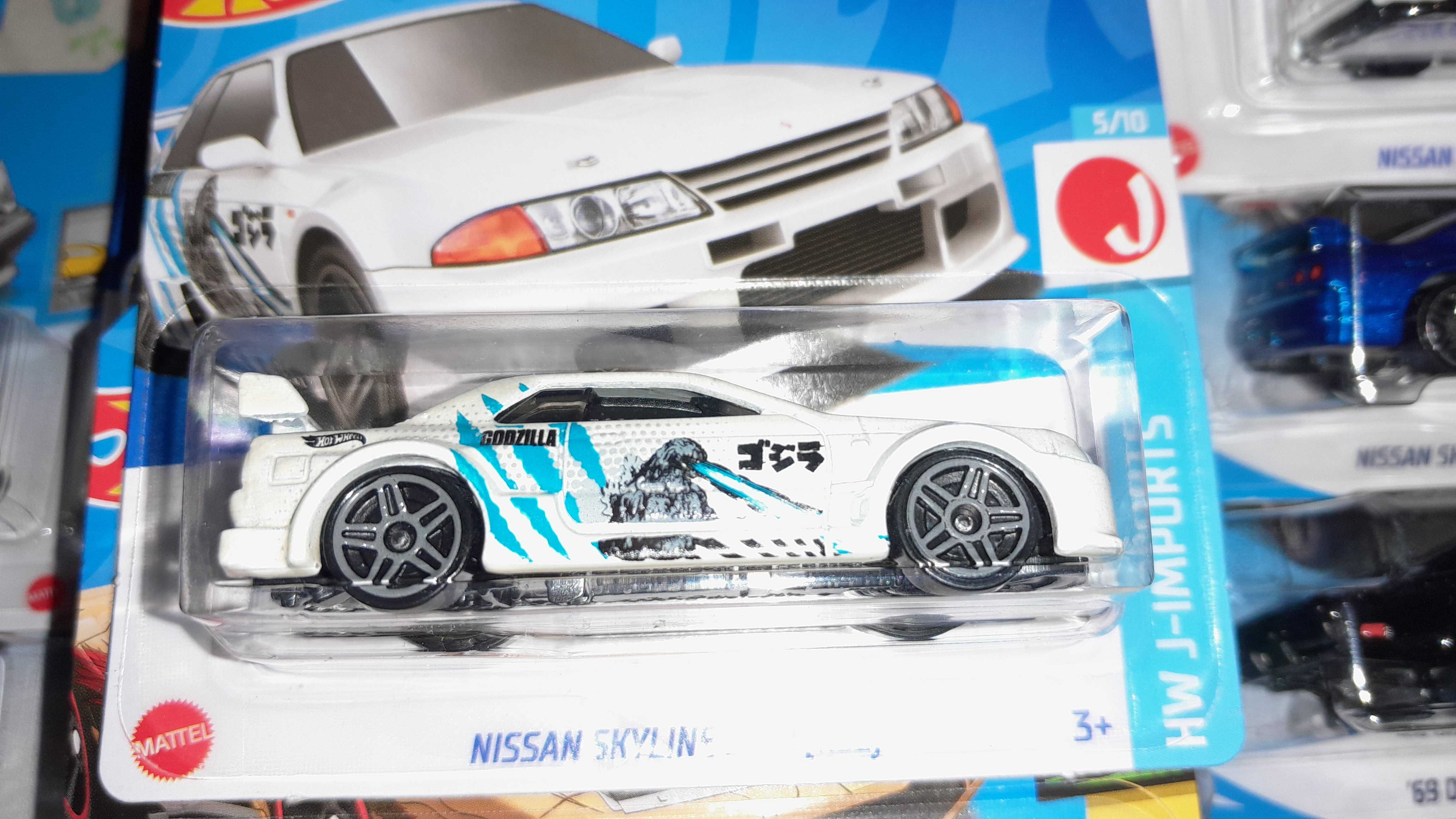 Hot wheels  jdm nissan skyline gt-r