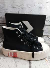 Trampki damskie wysokie platforma Converse r. 38 (K630)