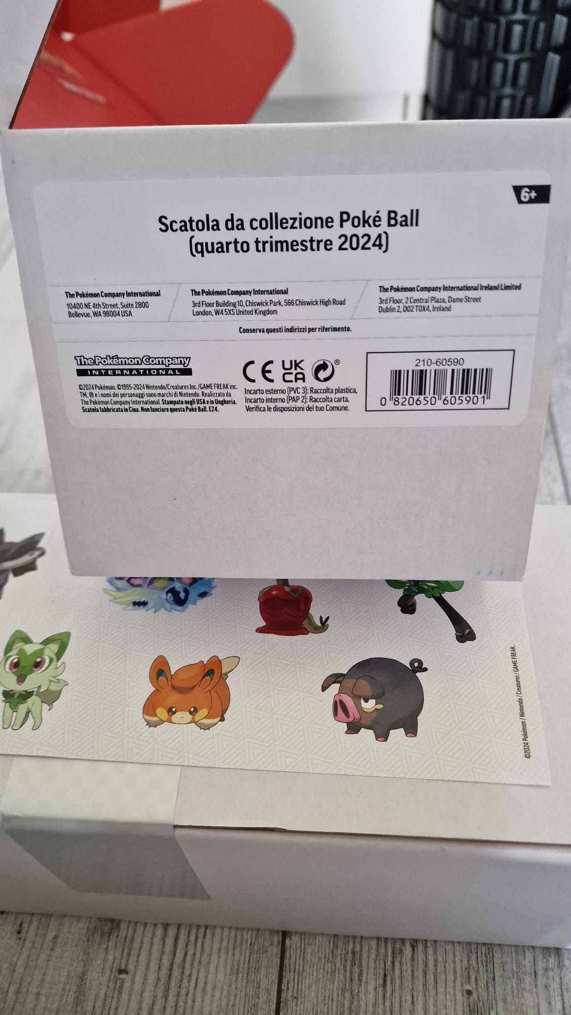 Pokémon  PKM SIOC Pakiet Poké Ball Tin nowe, zafoliowane, unikat.