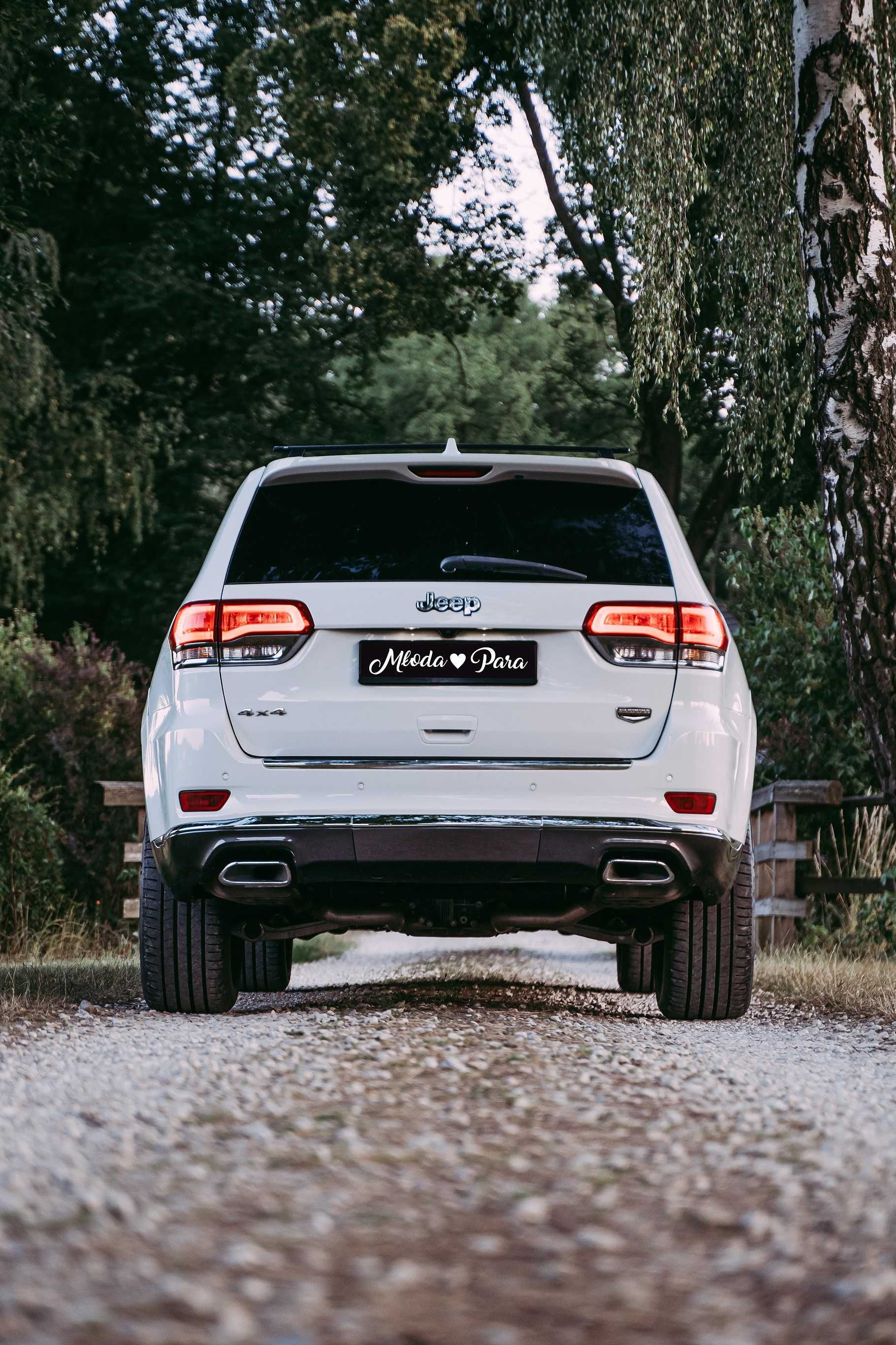 Samochód Jeep Grand Cherokee do ślubu auto na wesele Nowy Sącz okolice