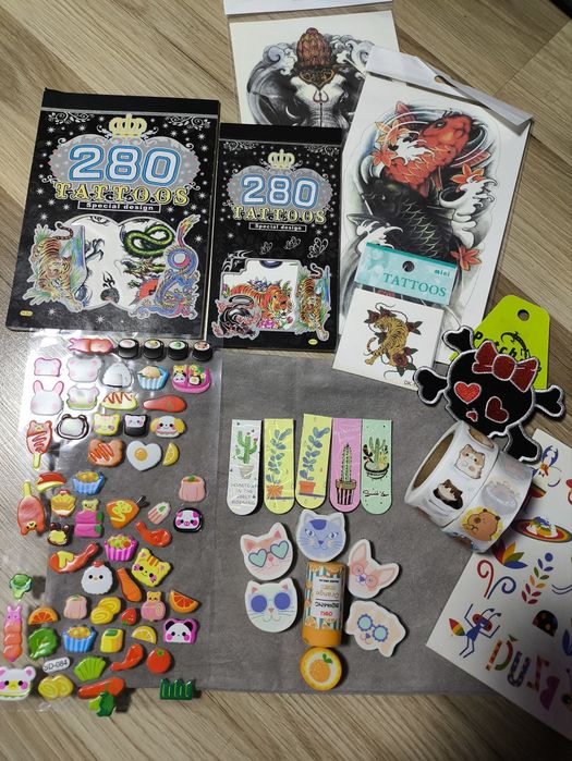 Канцтовари тату шкільні