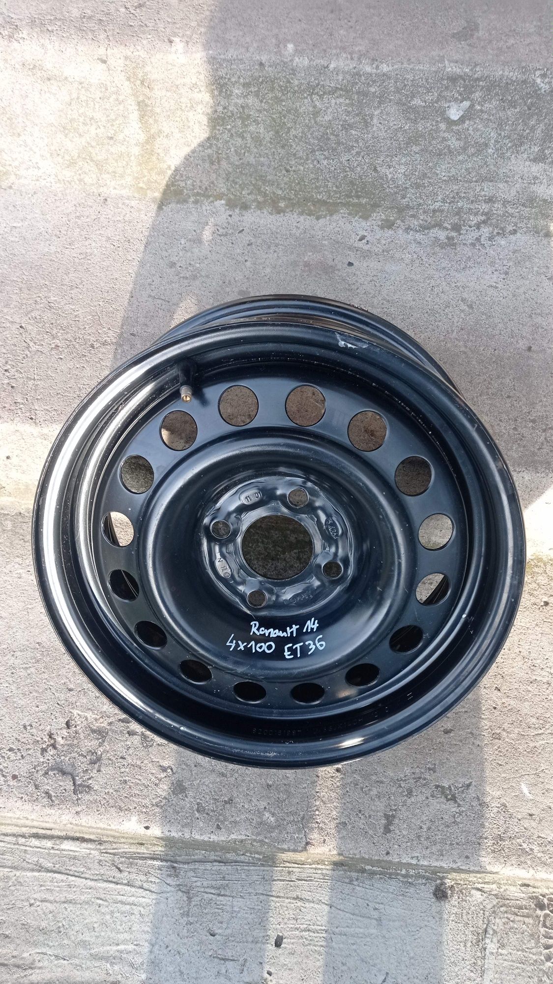 Felga stalowa Renault 14 cali 4x100 ET36