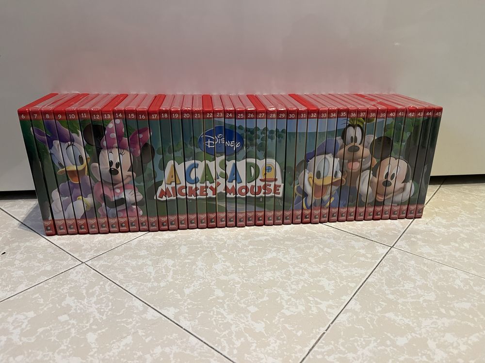 Coleção DVDs “A Casa do Mickey Mouse”