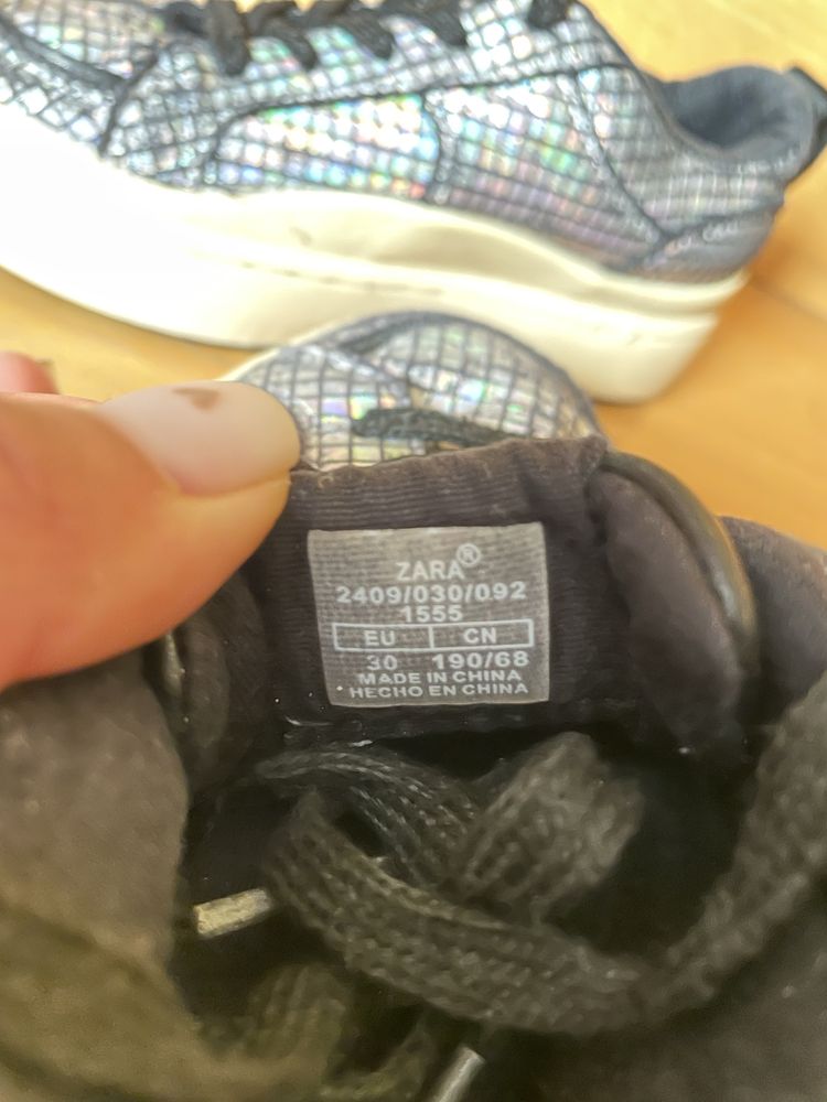 Buty dziecięce Zara dla Dziewczynki