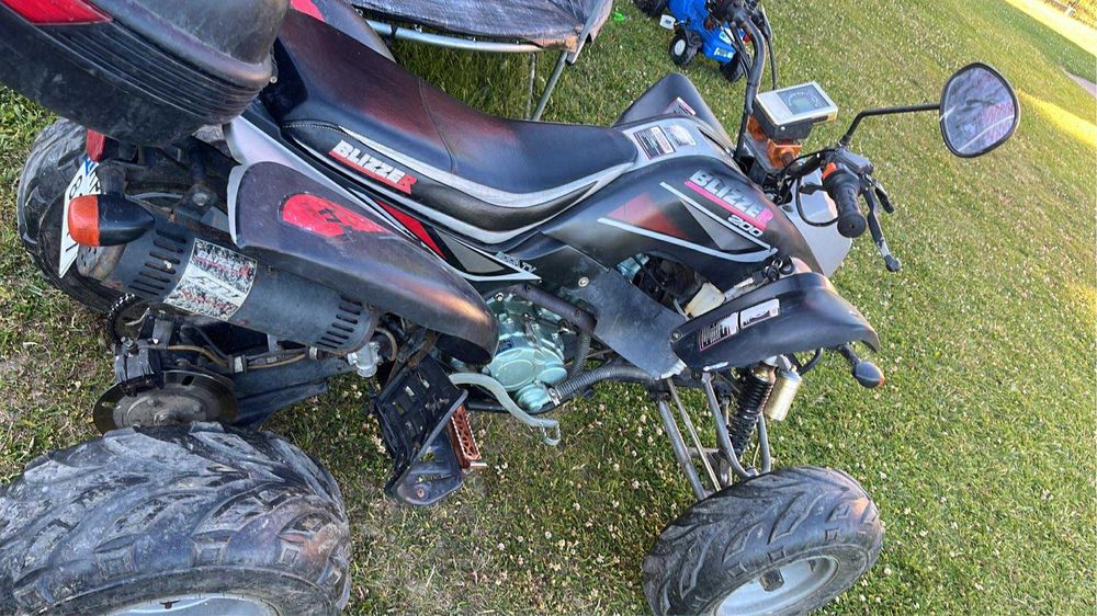 Sprzedam Blizzer 200cc Zarejestrowany Ubezpieczony