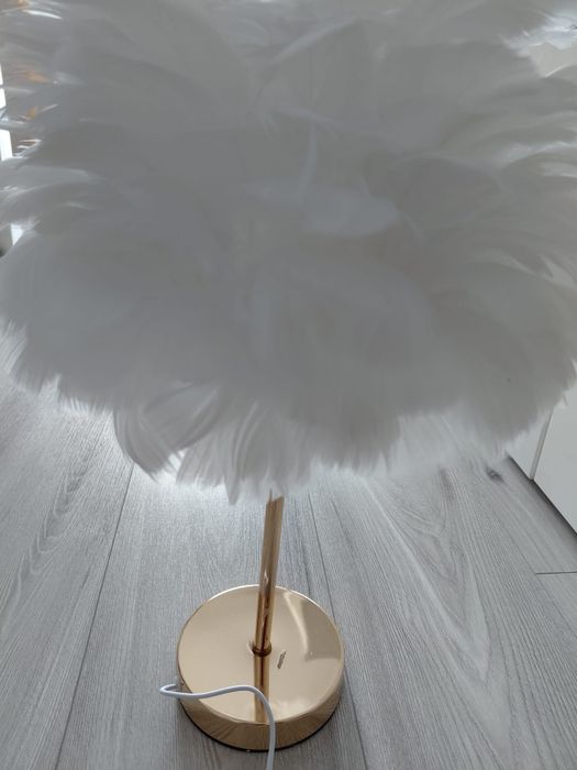 Lampka Boho Pióra