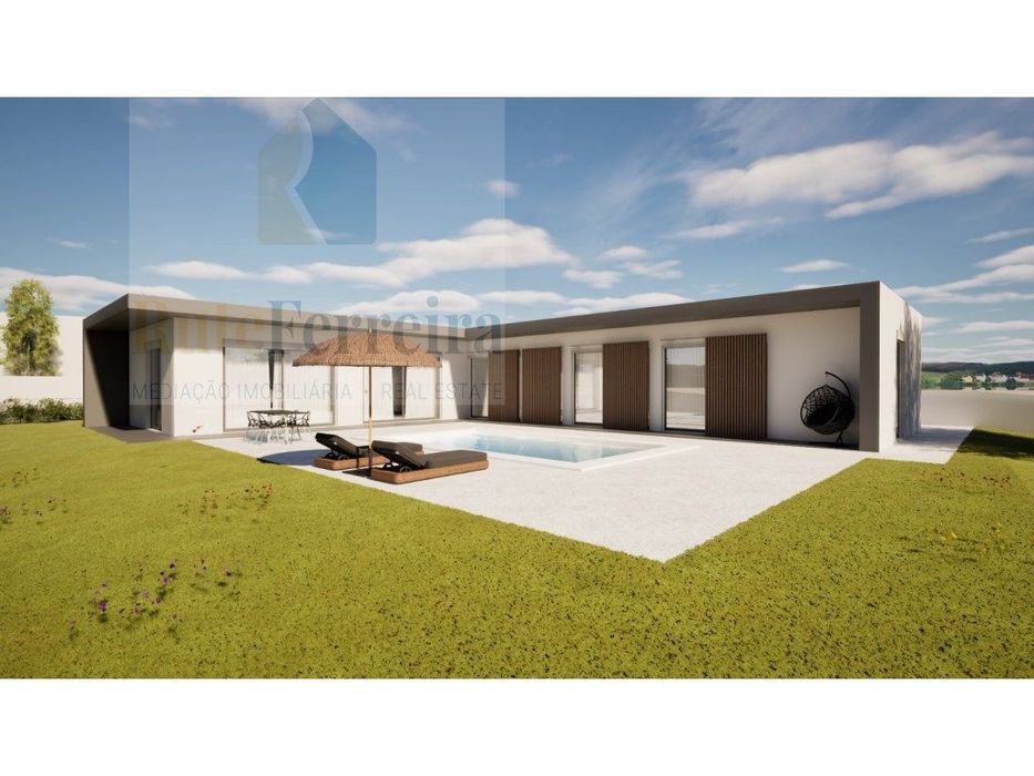 Moradia Térrea T3 Nova, em construção - Caldas da Rainha- Santo Ono...