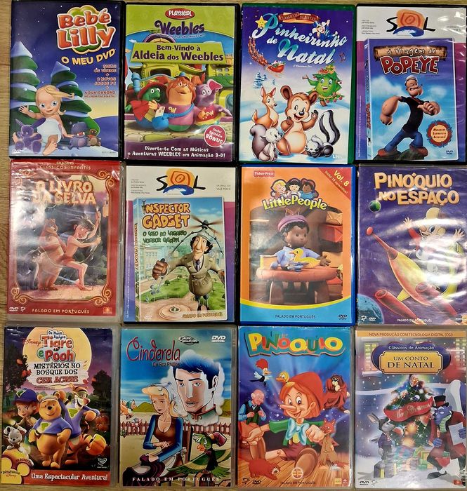 DVD Filmes Infantis