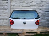 VW Golf V HB Klapa tył Kompletna Biała