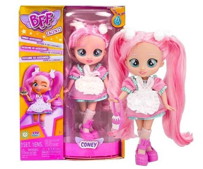Cry Babies BFF Talents S3 Lalka CONEY Nastolatka Akcesoria