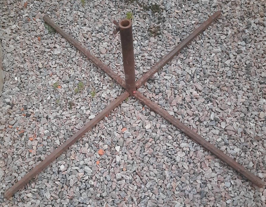 ракушки, плафон, грабли, кашпо, крестовина, лейка