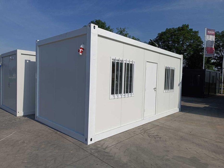 Kontenery 6x3m biurowe, budowlane, mieszkalne .Solidna rama OD RĘKI