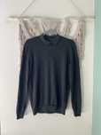 100% pure merino wool wełniany sweter khaki m&s marks&spencer M