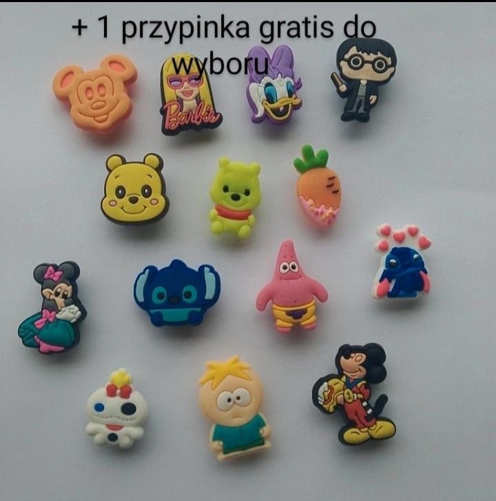 Przypinki do Crocs