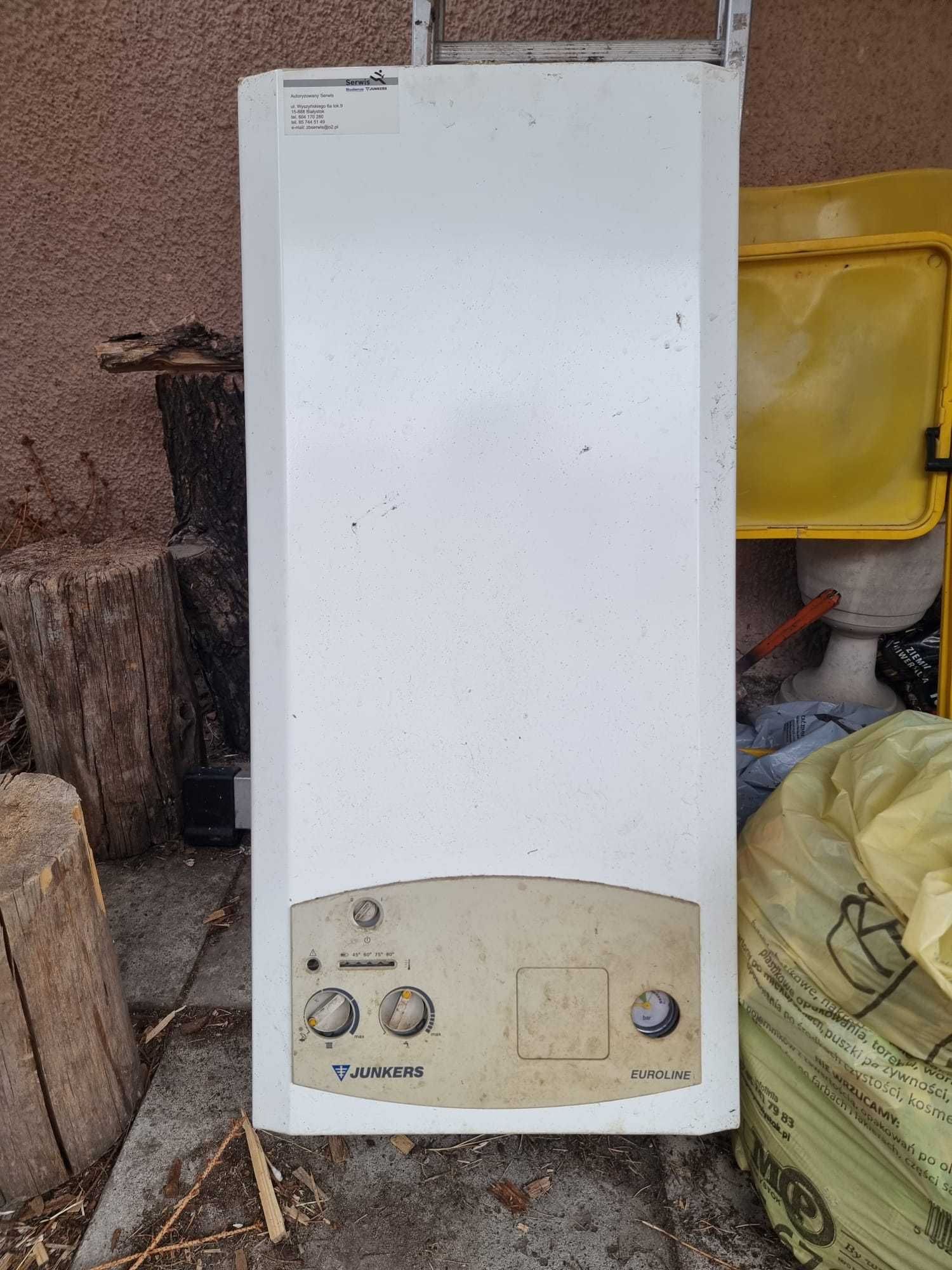 Gazowy kocioł wiszący Junkers Euroline (uszkodzona elektronika)