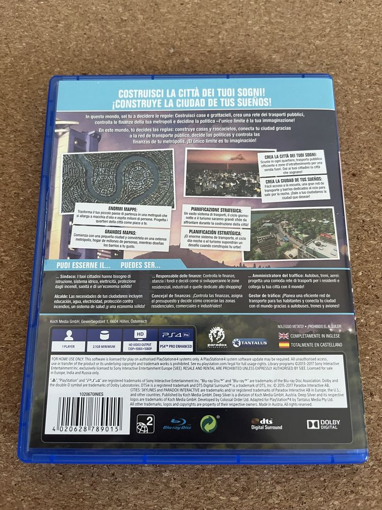 Cities skylines playstation 4 ps4
