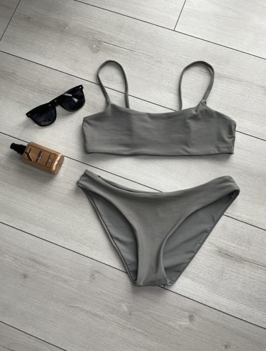 Купальник сірий Роздільний