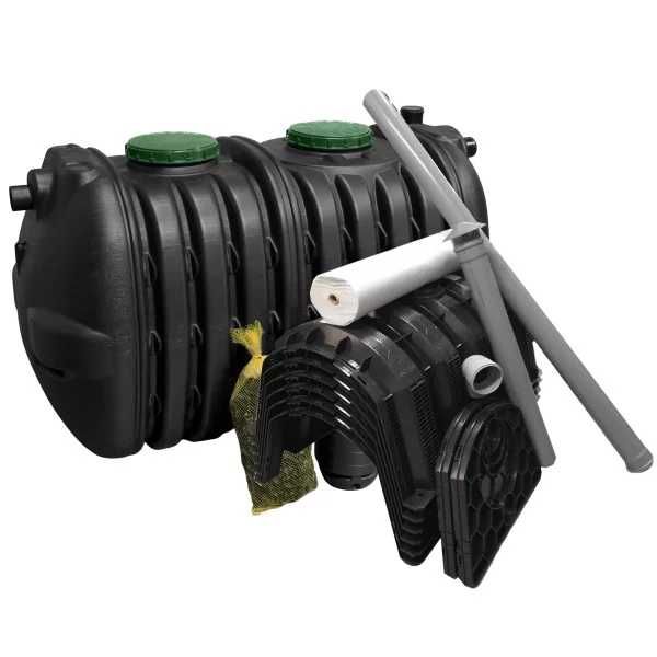 Przydomowa Oczyszczalnia Dwukomorowa 3000L AB z Filtrem 6 Tuneli 300L