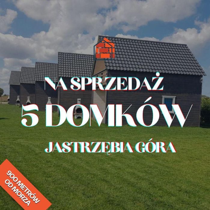 Ośrodek wypoczynkowy nad morzem 5 domków