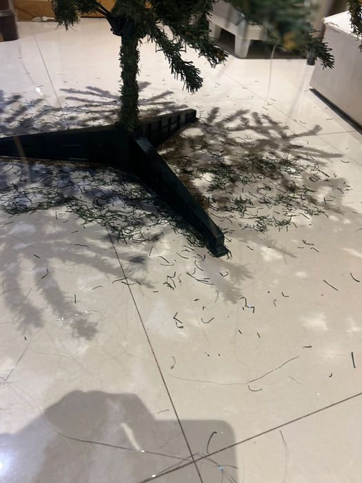 Árvore de Natal com enfeites