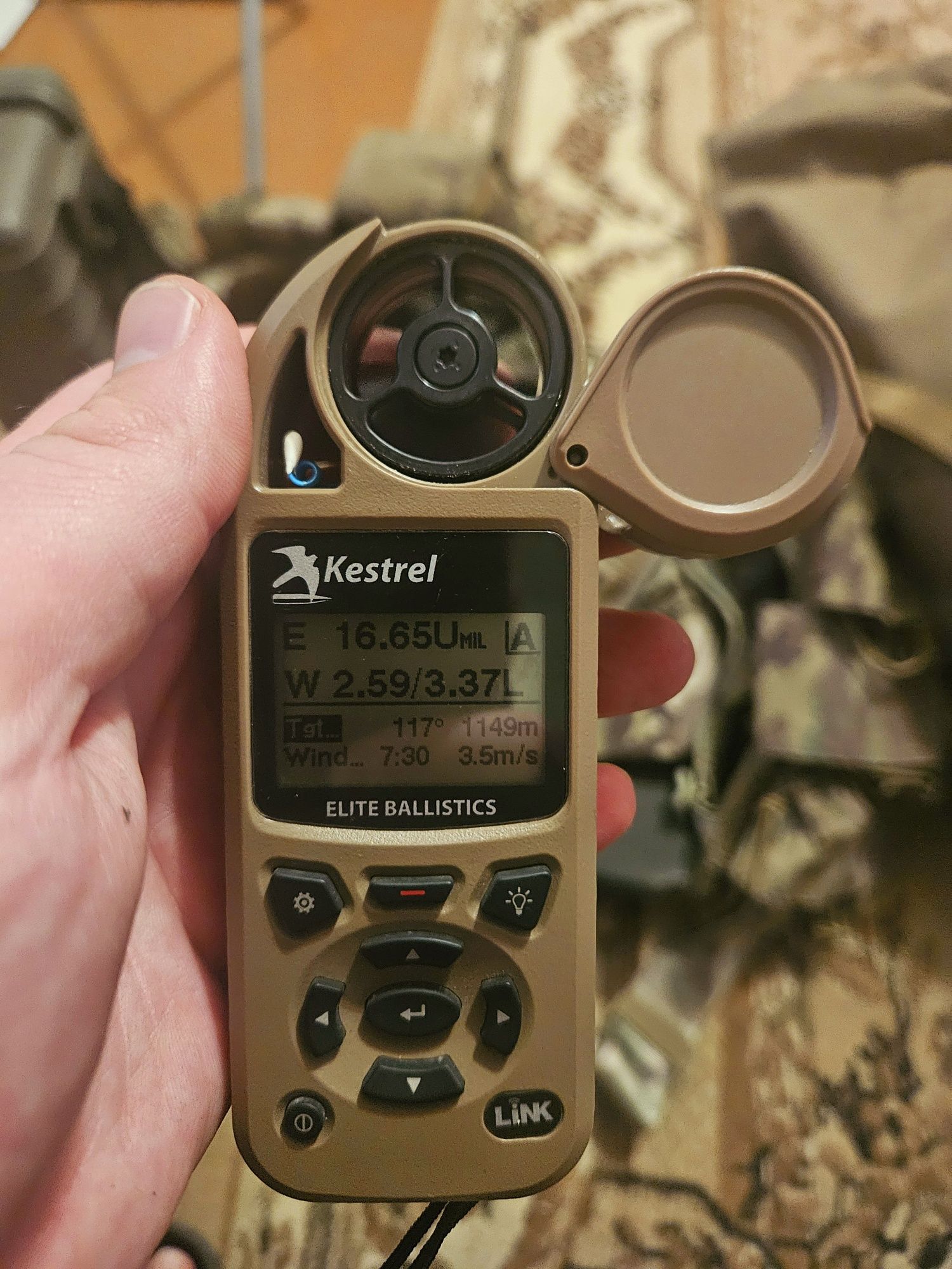 Метеостанція Кестрел 5700 Elite Ballistic