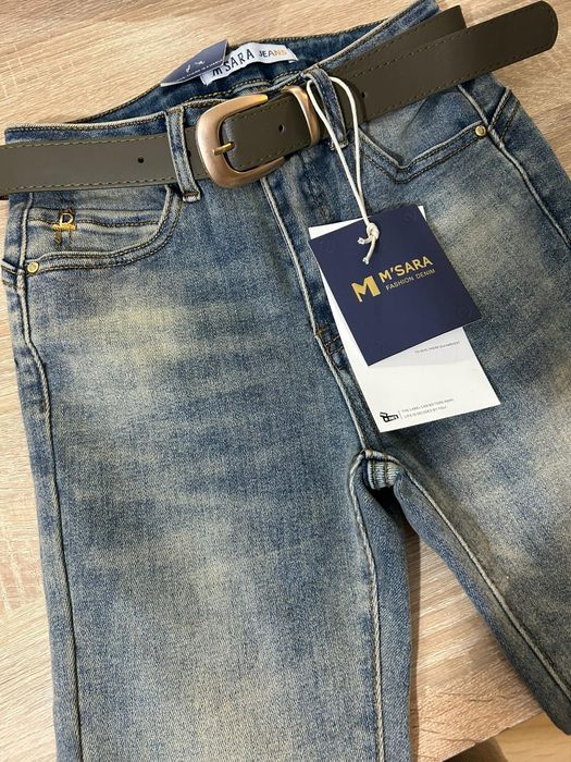 Elastyczny jeansy M.Sara skinny Vintage