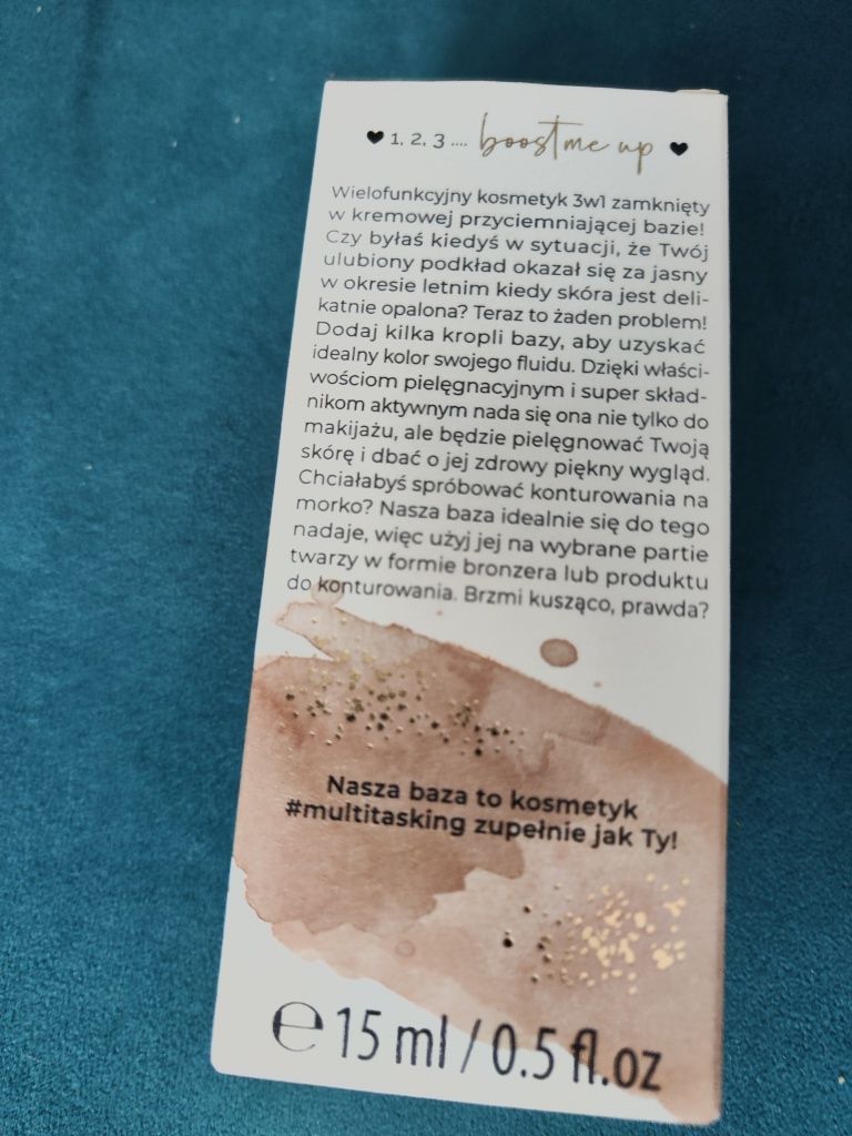 Bielenda boost me up color drops baza przyciemniająca do podkładu 3w1