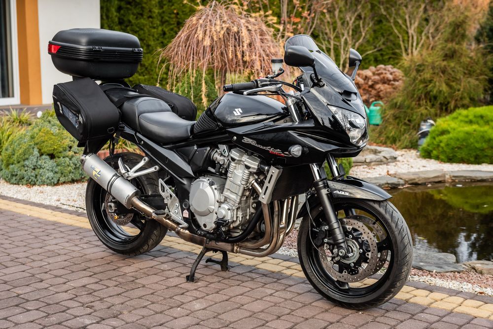 SUZUKI BANDIT 1250 Leo Vince Kufer Szyba Grzane Manetki