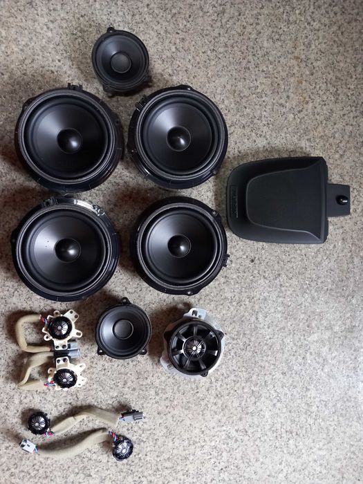 Nagłośnienie Głośnik Głośniki Meridian Jaguar XF X250 Lift