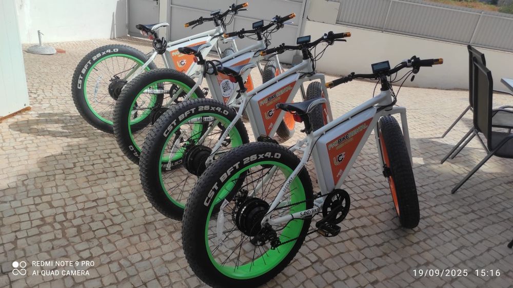 6 bicicletas fat tire eletricas