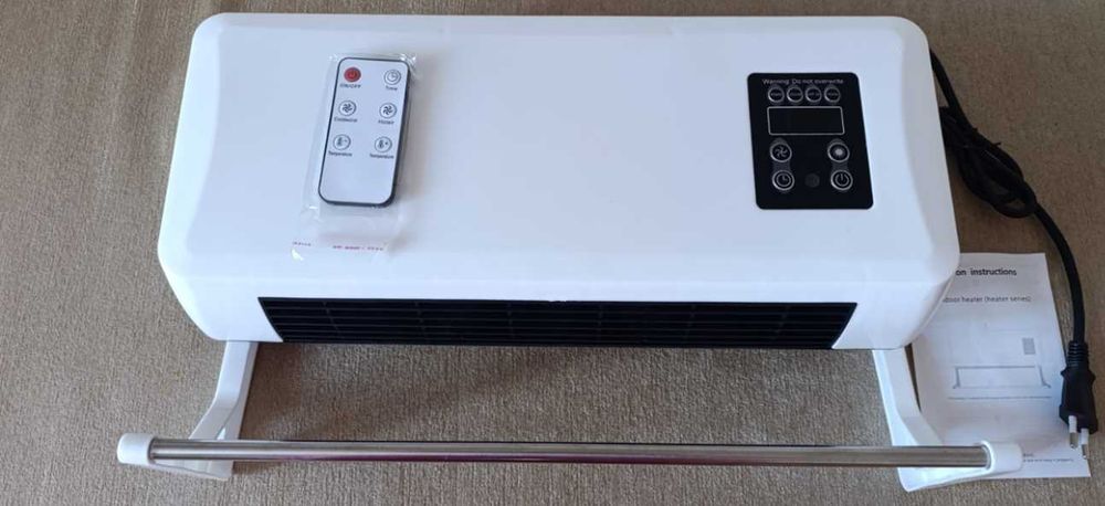 обогреватель настенный + сушилка с пультом тепловентилятор дуйка конд