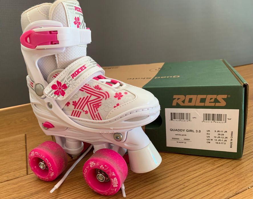 Wrotki Roces Quaddy Girl 3.0, rozmiar 26-29