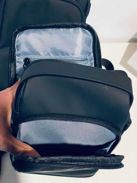 Bolsa de Ombro Multifuncional Anti-Roubo, USB