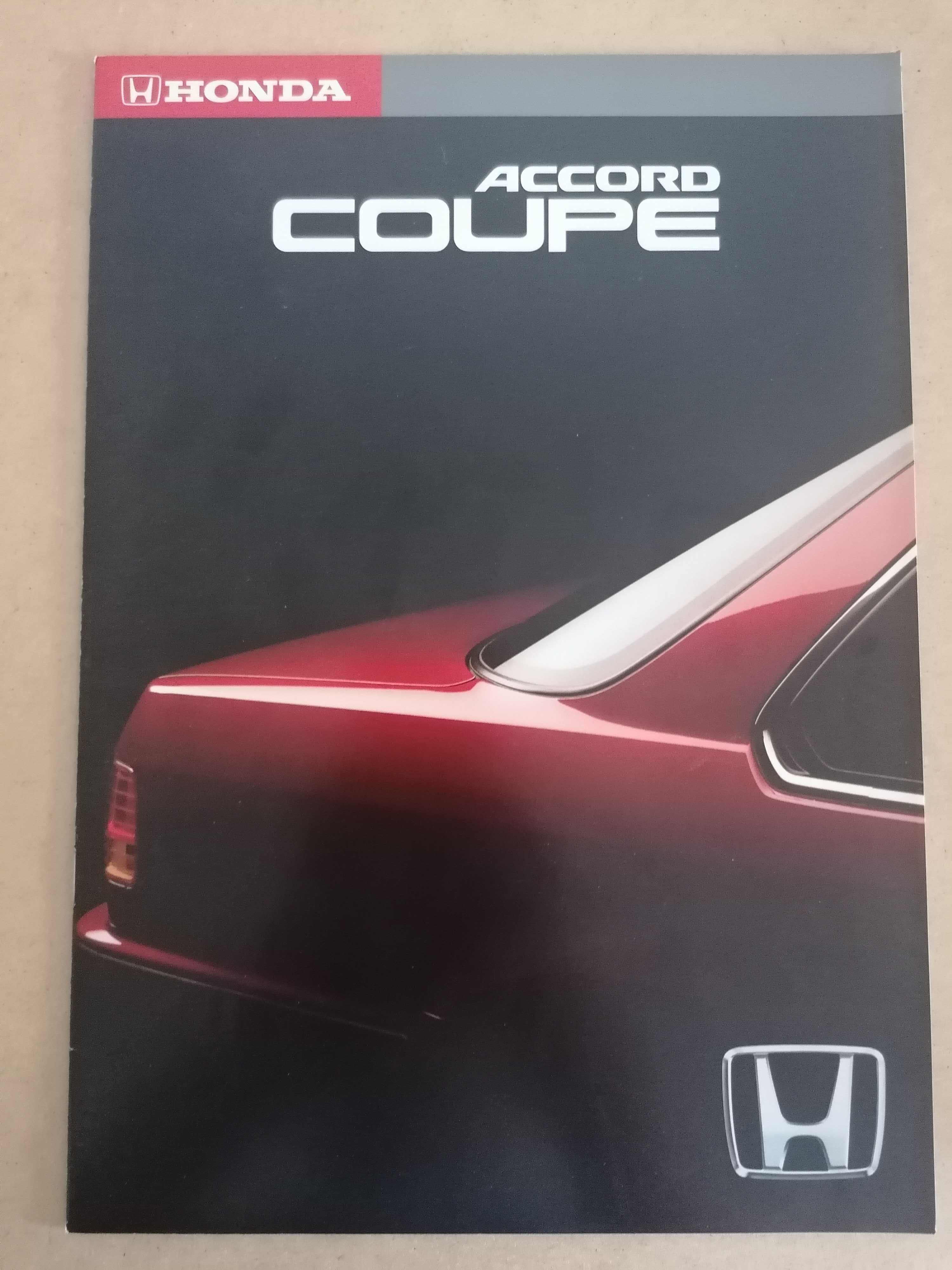 Prospekt Honda Accord Coupe