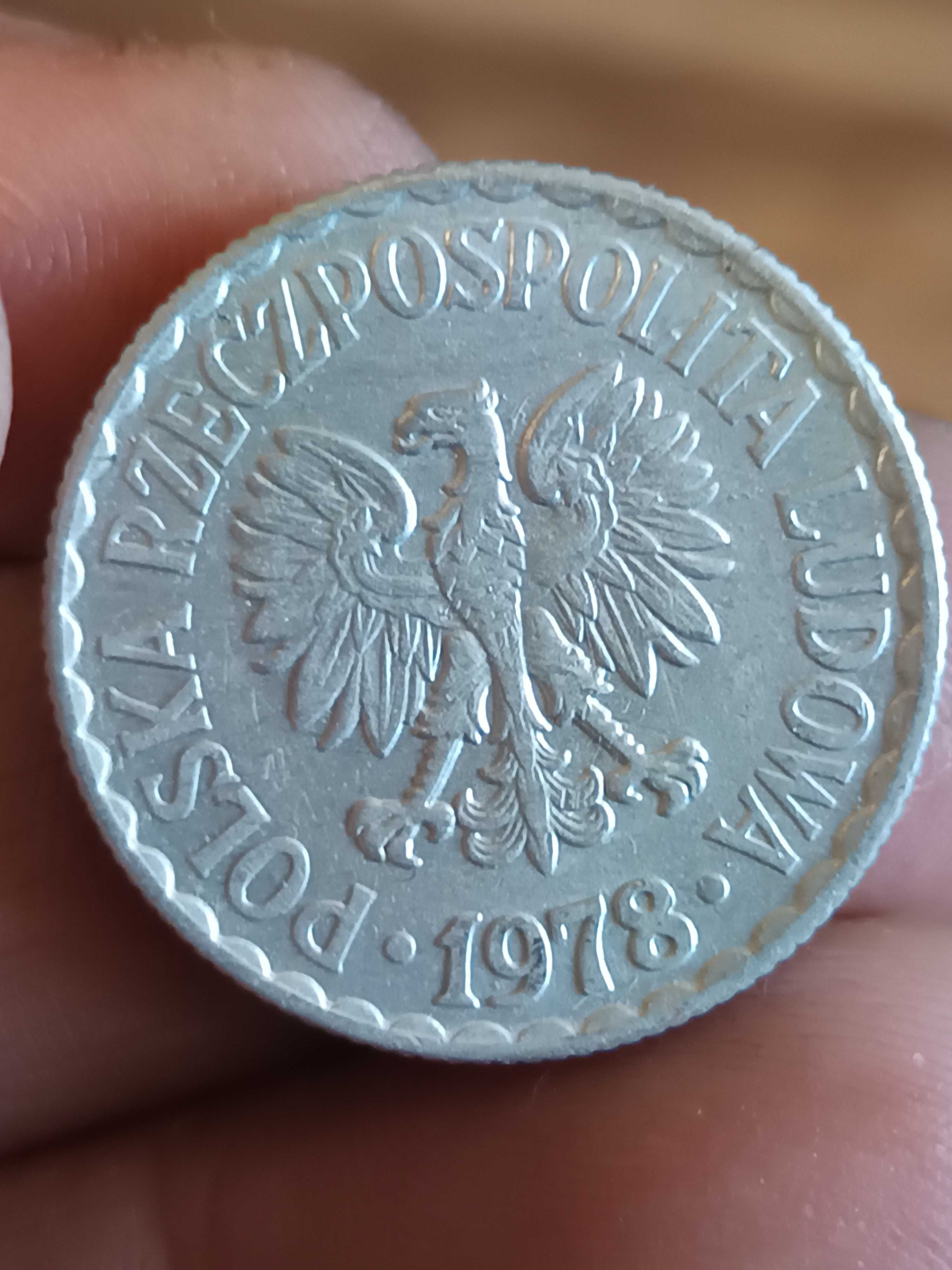 Sprzedam monetę 1 zloty 1978 r bzm