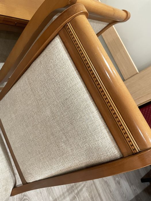 Stół z krzealami drewno wloska produkcja