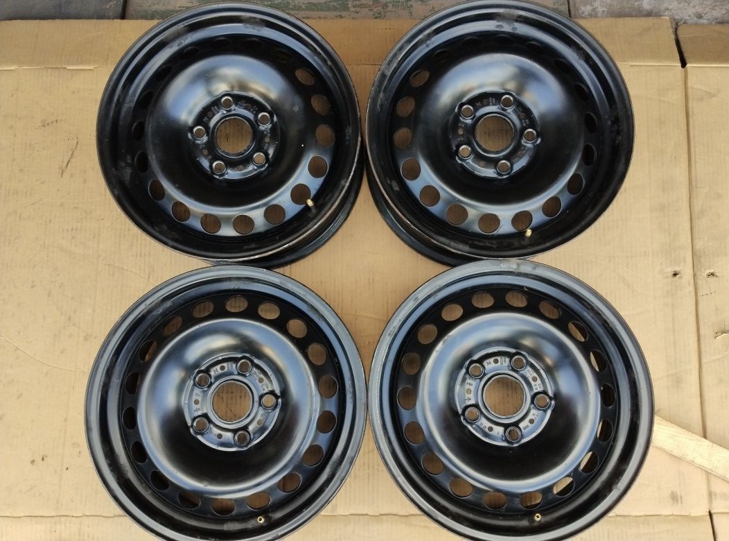 Комплект, 6Jx15 5x112 ET43 D57,1. SKODA,VW,SEAT,AUDI.