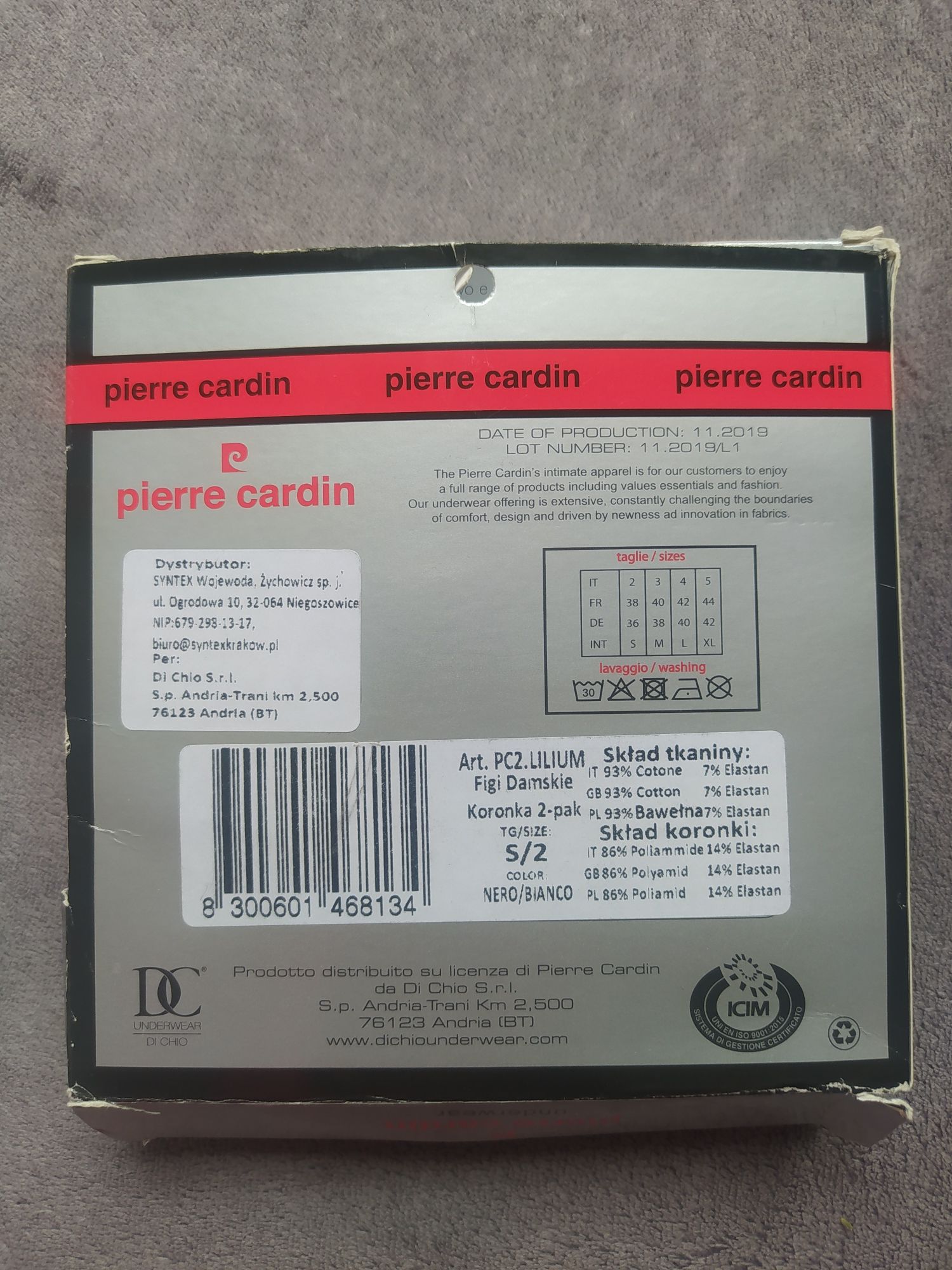 Majtki, figi pierre cardin