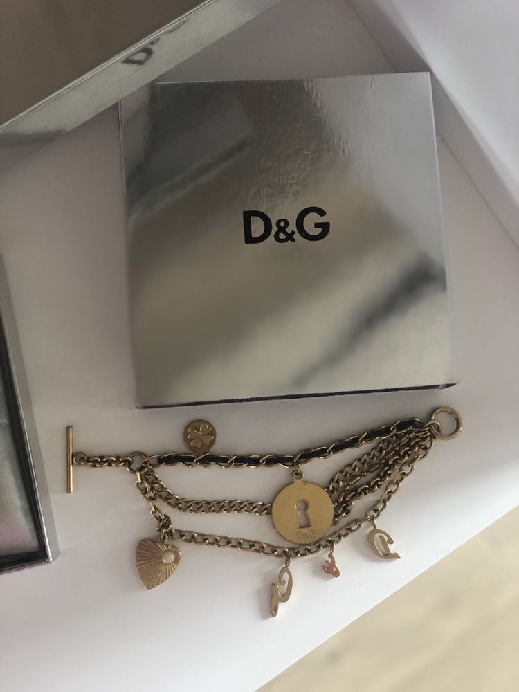 D&G Charm Bracelet Dolce Gabbana oryginalna bransoletka