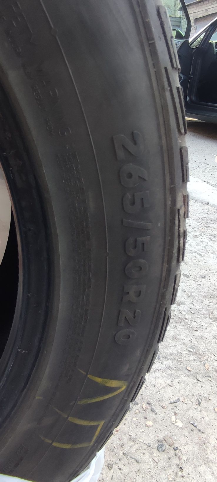 Шины GENERAL 265/50 R20