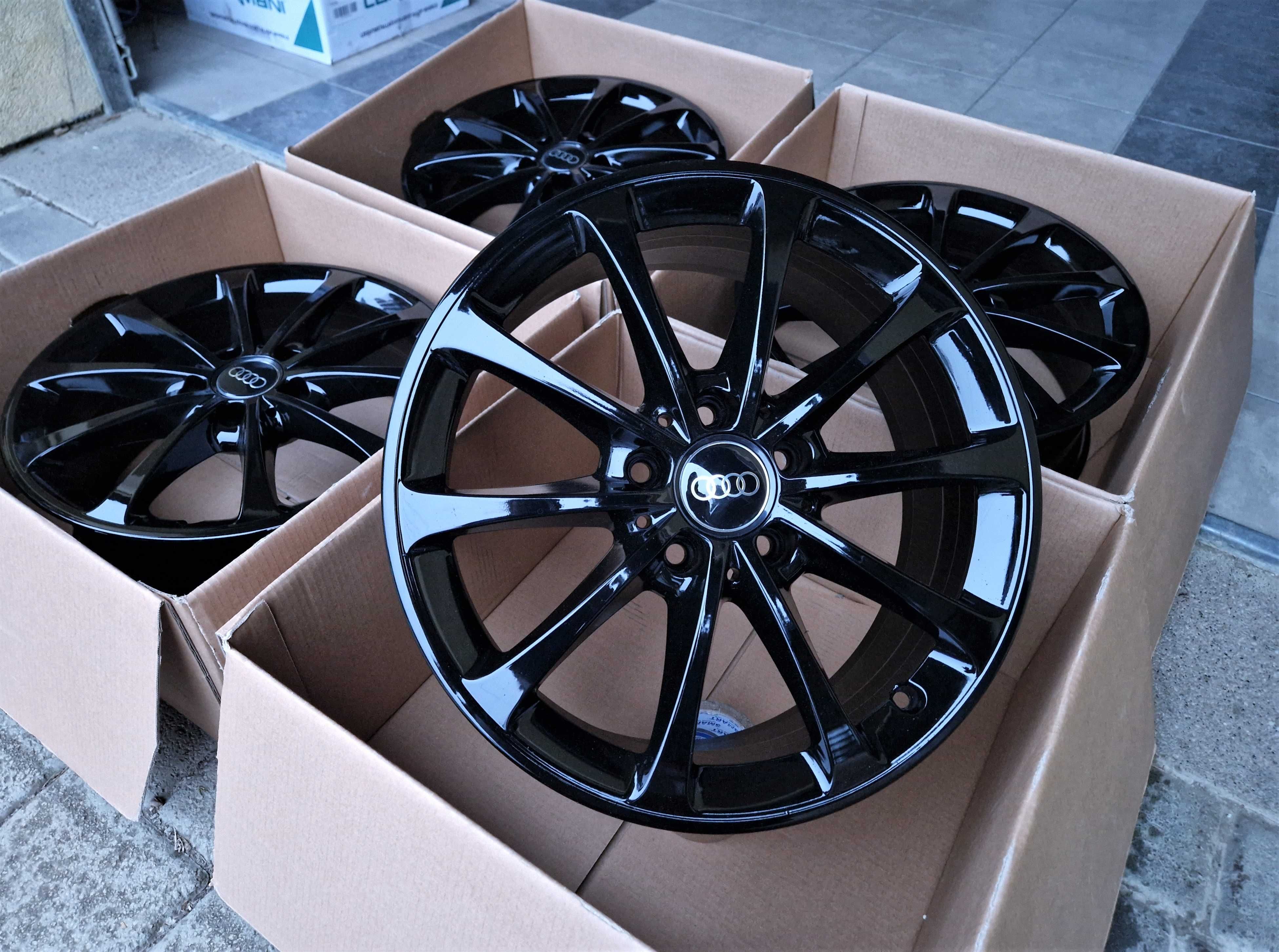 Alufelgi 17 5x112 Audi A3 A4 Q2 Q3 Seat Leon Exeo Altea Ateca Czarne !