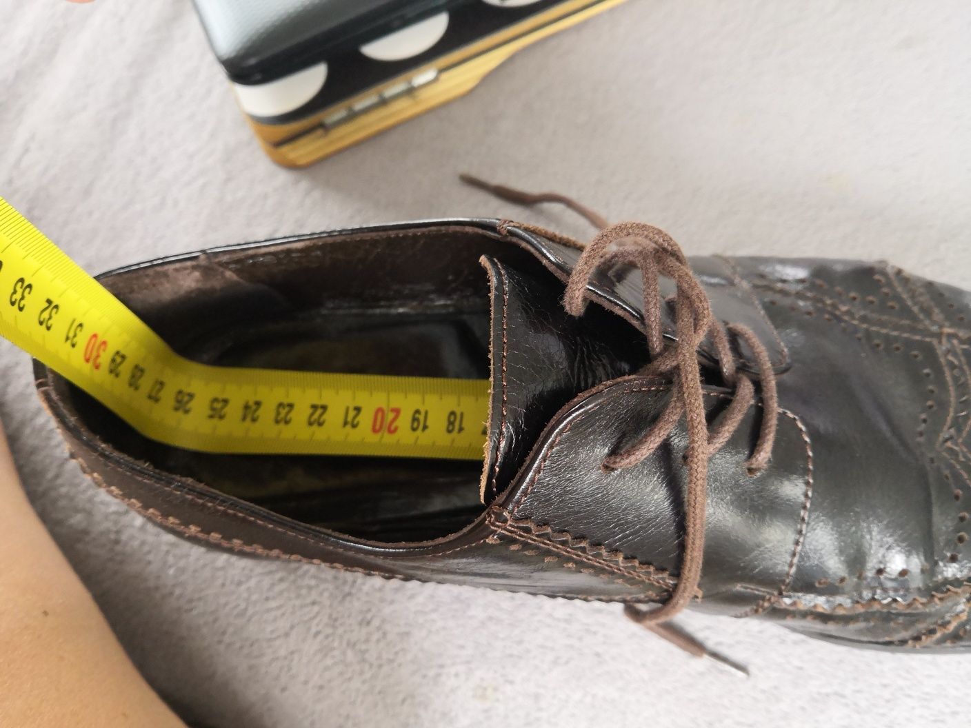 Buty garniturowe SKÓRA jak NOWE