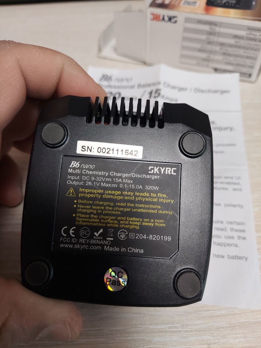 Универсальное интелектуальное зарядное устройство skyrc b6 nano