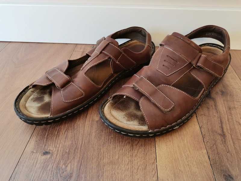 Męskie sandały Lasocki, rozm.46, dł. wkładki 30,5 cm