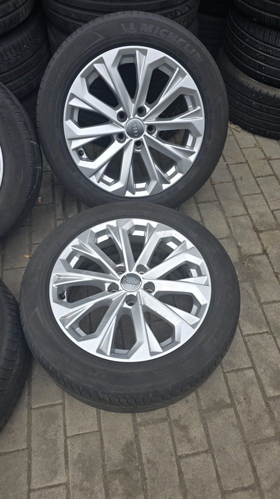 Oryginalne felgi Audi 17” + opony Michelin | 5x112 ET38 | B8 B9