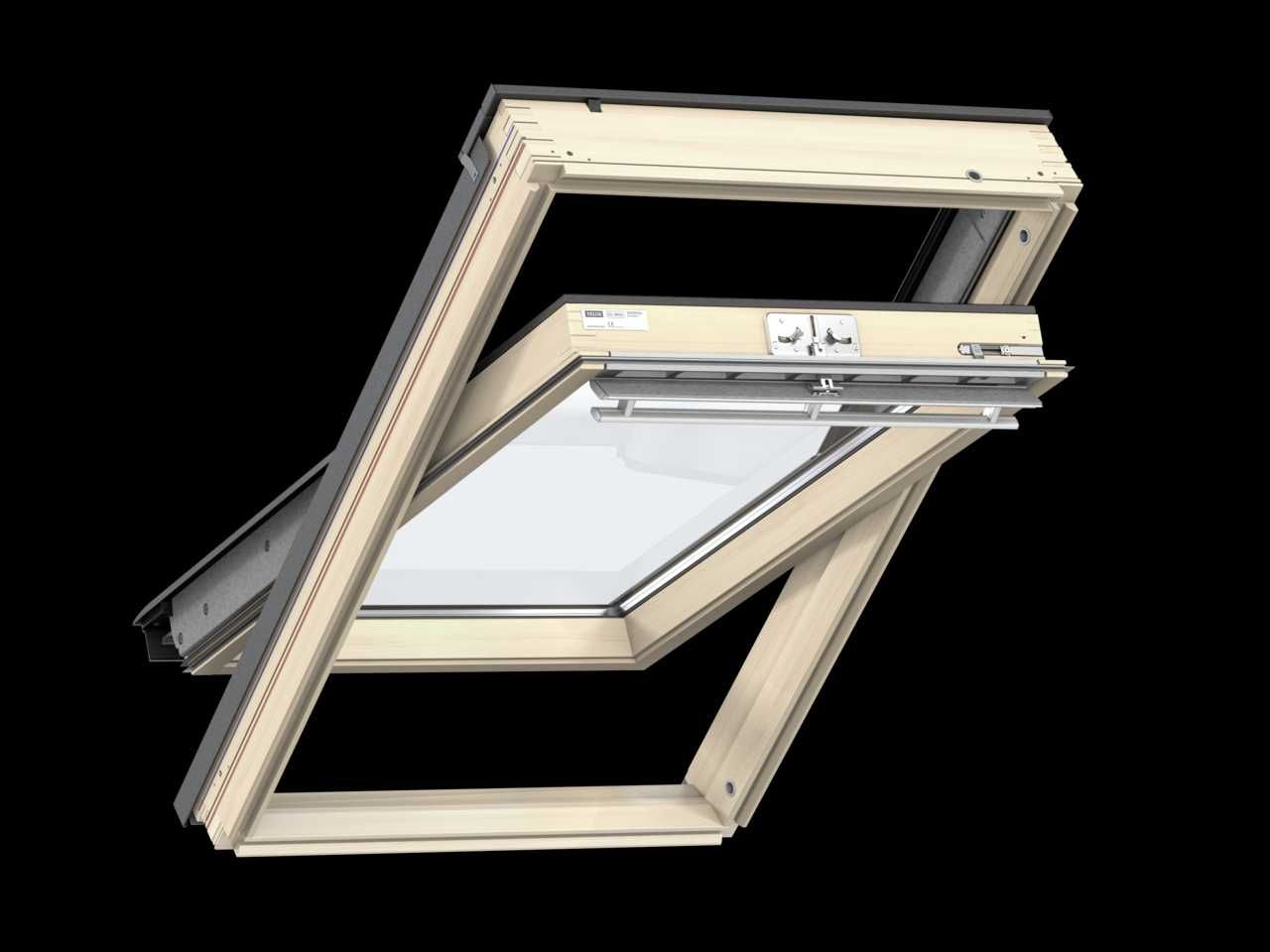 Okno dachowe VELUX GZL SK06  114x118 2-szybowe z kołnierzem