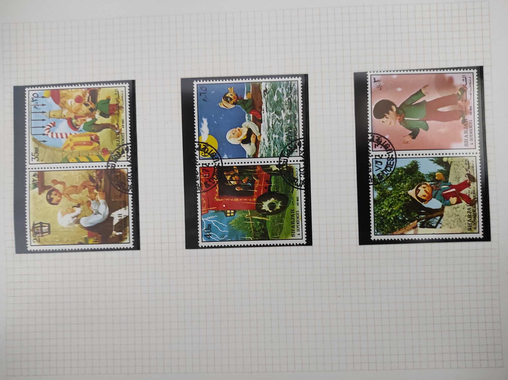 selos antigos cada